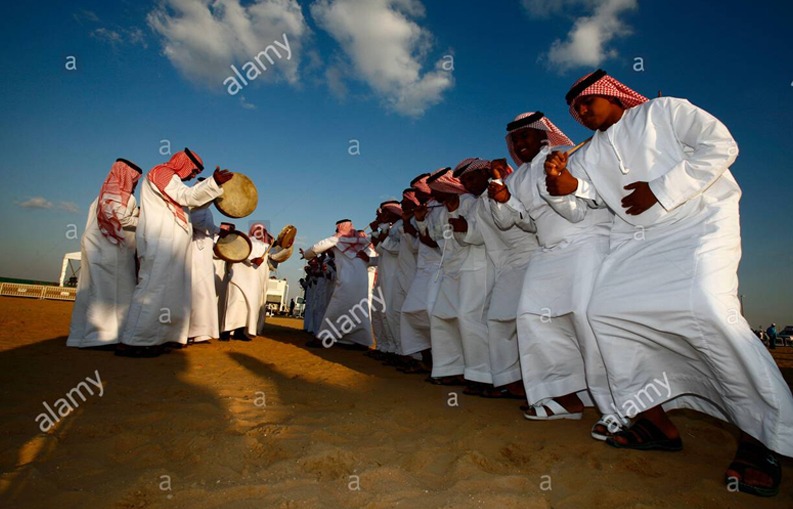 Al ayala dancers in Singapore arabic traditional dance