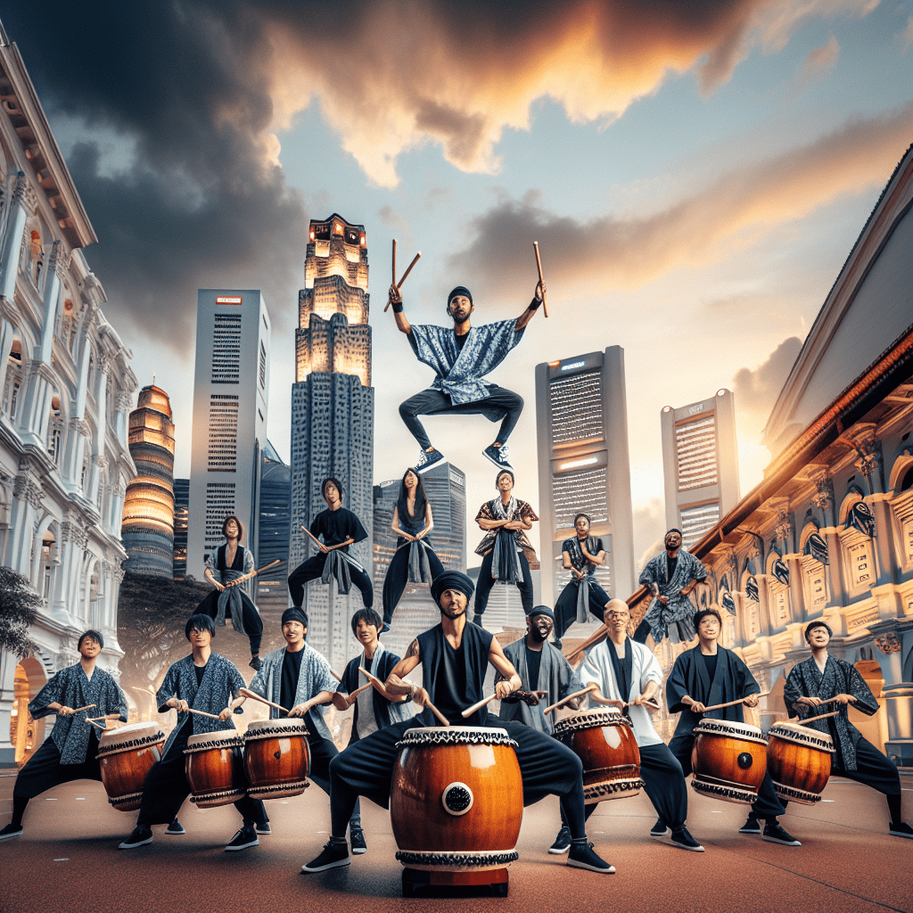 hire Japanese drummers in singapore