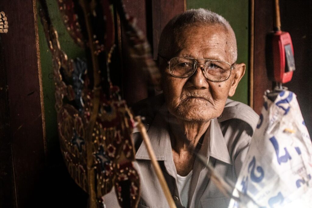 Wayang kulit shadow puppet performance in singapore